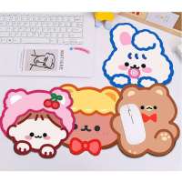 VHOIC Cute Bear Cartoon Waterproof Antislip Cup Mat Desk Pads Mouse Pad Home Decor