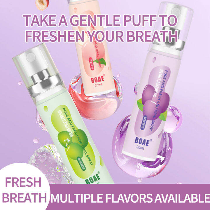 Oral spray Breath Spray Portable Breath Freshener remove bad breath