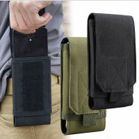 Outdoor Tactical Phone Holder Sports Hunting Bag Molle Pouch EDC Utility Gadget Tactical Belt Waist Case for 4 to 6 Phones Adhesives Tape