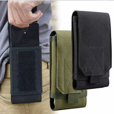 Outdoor Tactical Phone Holder Sports Hunting Bag Molle Pouch EDC Utility Gadget Tactical Belt Waist Case for 4 to 6 Phones Adhesives Tape