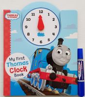 My first Thomas clock book กระดาษแข็งหนาทุกหน้า