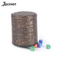 【LZ】 Venda quente ktv pub couro dice cup 9.1x8.2cm para festa bebendo jogo de jogo jogo jogo jogo jogo de jogo ktv clubes de entretenimento barra sem cubos