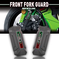 ยูรีเทน☏ใหม่สำหรับ Kawasaki ZX6R ZX-6R ZX-10R Garpu Depan Motor เคสห่อหุ้มป้องกันดูดซับแรงกระแทก ZX10R 6R ZX 636 10R เคส