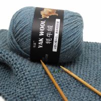 【CW】 1pc 100g Yak Wool Worsted Yarn for Knitting Diy Sewing Lana Crochet Thick Hilos Para Tejer