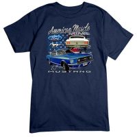 คลาสสิกและไม่เหมือนใคร American Muscle Mustang Ford 1967 Navy Navy Short Sport Over Classic S T-Shirts KOimeg78POkhbb86