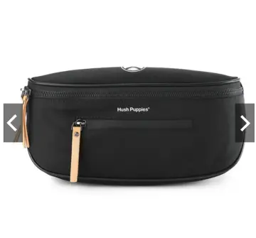 Hush Puppies Bags Waist Bag Pria Wally Waist Bag 225 In Black