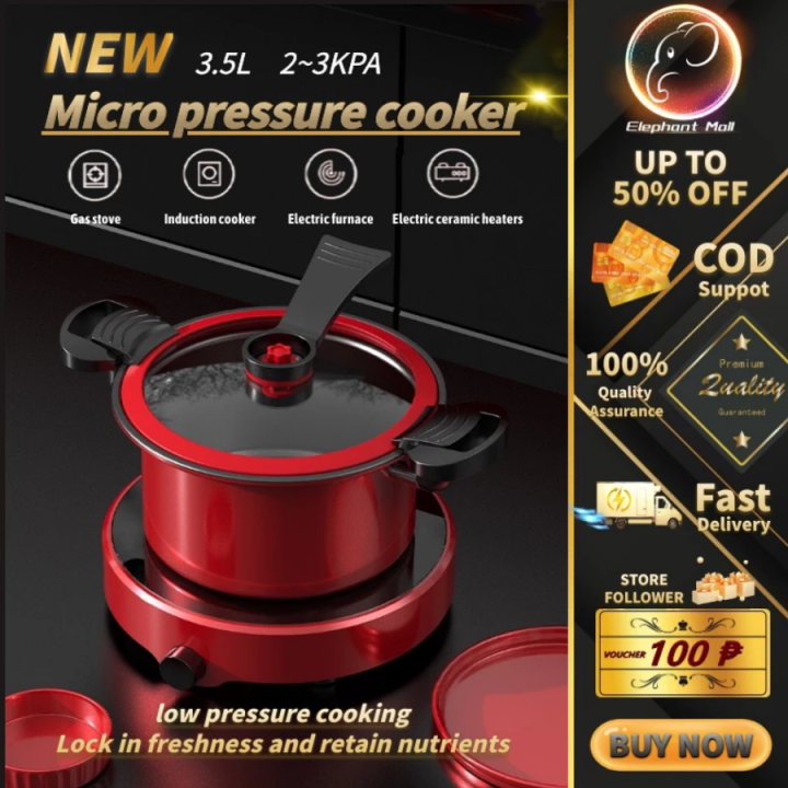 Pressure cooker sale 3.5L new stew pot nonstick cooker can be used in