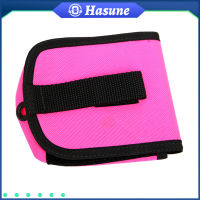 Hasune Scuba Diving Weight Pocket Hook &amp; Loop Strap Pouch Lead Holder Bag