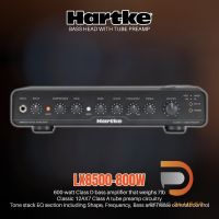 หัวแอมป์เบส HARTKE LX8500-800W BASS HEAD WITH TUBE PREAMP กำลังขับ 800วัตต์ ปรับแนวเสียงได้แบบอิสระ มาพร้อมหลอด 12AX7