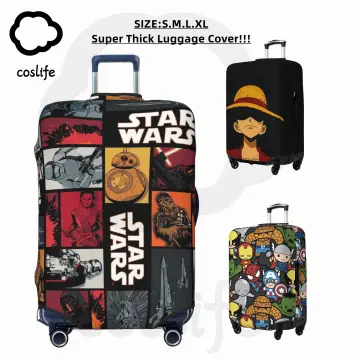 Gojo Anime Suitcase Cover Yuji Travel Protector Vacation Strectch Luggage  Accesories Xmas Gift - AliExpress