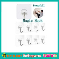 ตะขอที่รูปผนัง  ตะขอแขวน ตะขอเกี่ยว ติดแน่น ทนทาน ติดตั้งง่ายมาก MAGIC HOOK 8.0KG ตะขอแขวนผนัง ตะขอแขวนของ ที่แขวนติดผนัง ที่ติดรูปภาพ