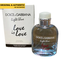 Dolce &amp; Gabbana Light Blue Love is Love Pour Homme EDT 125 ml. (เทสเตอร์ : Tester)