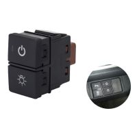 1pc Dual key switch dual switch fog light recorder radar power supply LED Headlight Switch Button for Honda new