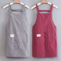 ✤✣ Apron Household Kitchen Home And Abroad Pure Cotton Women 2023 New Net Red Summer Thin Catering Special Work Clothes Kitchen