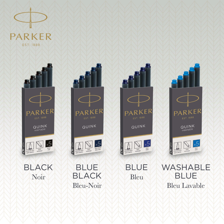 Parker Fountain Pen Ink Cartridge Refill (Mini and Standard) Lazada PH