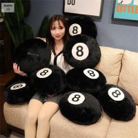 BUANARN Boneka Mainan ตกแต่งโซฟาตกแต่งบ้านของขวัญสุดสร้างสรรค์สำหรับห้องนอน,บิลเลียดจำลองแปดลูกตุ๊กตาหนานุ่ม S 8ลูกบิลเลียดตุ๊กตาหนานุ่มของเล่นตุ๊กตาลูก8ลูกหมอนนุ่ม8ลูก