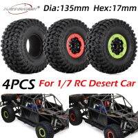 AUSTARHOY 17Mm Hex RC 2.8In ล้อและยางสำหรับ1/7 Desert รถบรรทุกหลักสูตรระยะสั้น UDR Traxxas Off-รถบั๊กกี้ถนนรถ RC