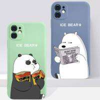 Below59shop-เคสชิลิโคนลายBEAR สร้างสรรค์ หมี ซิลิกาเจลเหลวเคสซิลิโคนiPhone 6s 6 Plus 7 8 Plus SE 2020 11 12 Pro Max #922