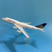 JASON TUTU เครื่องบินเครื่องบิน16เซนติเมตร1:400 United โบอิ้ง B747 400เครื่องบินรุ่นเครื่องบินรุ่นเครื่องบินรุ่น D Iecast โลหะของเล่น