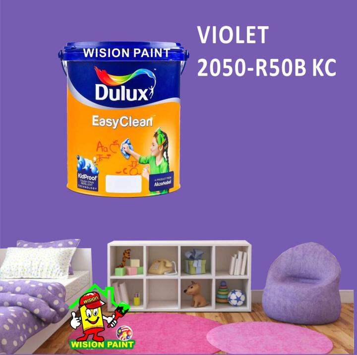 VIOLET 2050R50B KC ( 1L ) ICI DULUX EASY CLEAN / EASYCLEAN INTERIOR