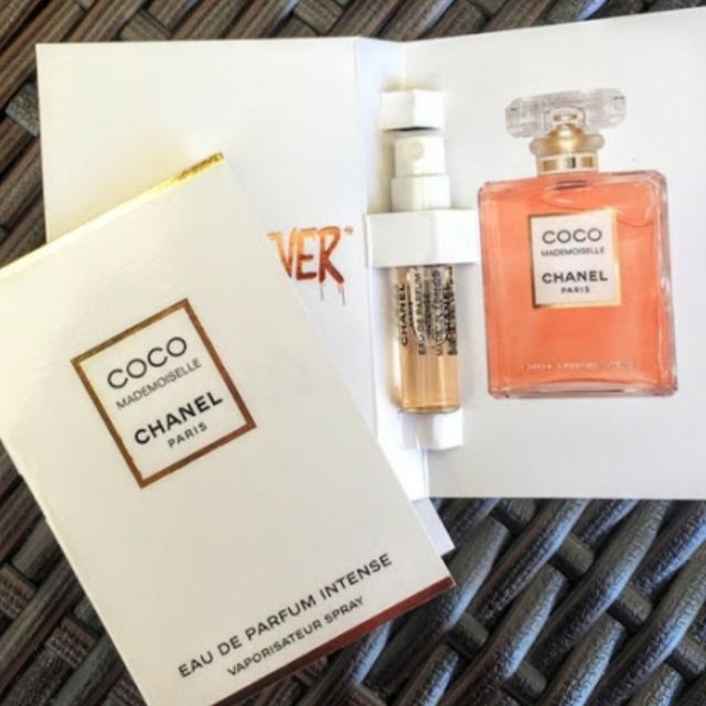 Vial Chanel Coco Mademoiselle Intense 