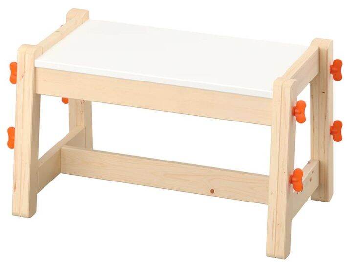 FLISAT Children's desk, adjustable (ฟลิแซท โต๊ะเด็ก, ปรับได้) Lazada