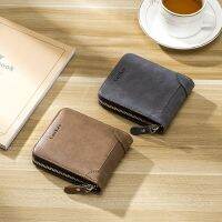 CarrKens New Mens Wallet 2023 Retro Horizontal Style Fashion Simplicity Multifunctional Card Bag Multi Card Position Trifold Z