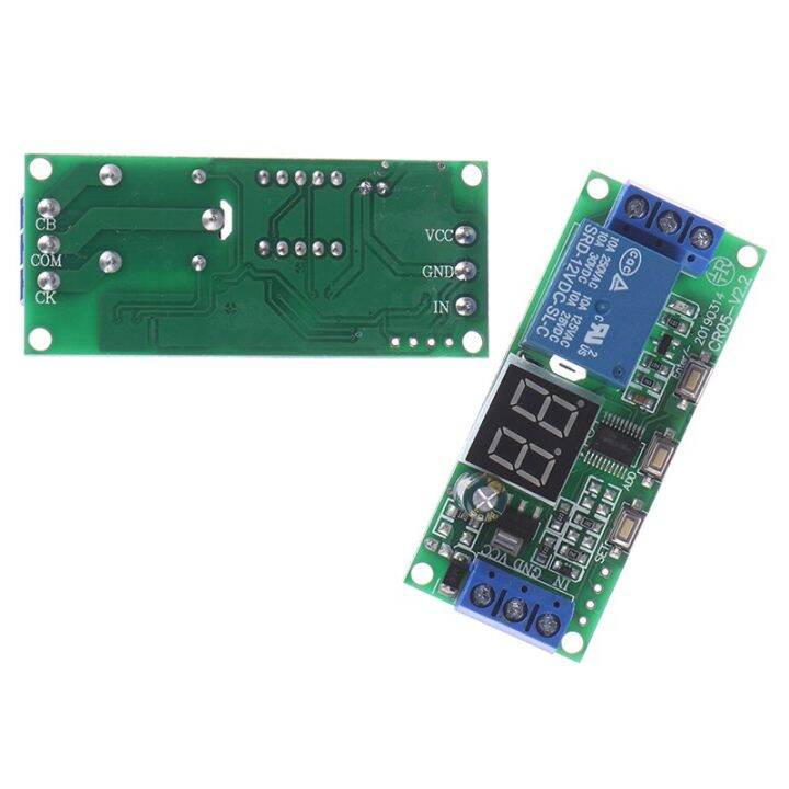 1ชิ้นโมดูลจับเวลาสวิทช์ดีเลย์แบบดิจิตอลมัลติฟังก์ชั่นโมดูล-dc-5v-12v-24v-คุณภาพสูง