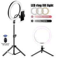 LED Selfie Ring Lamp Photographic Selfie Ring Lighting USB Remote Fill light For YouTube TikTok Video Live Phone Holder amp;amp; Tripod