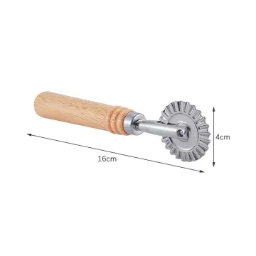 Fluted Pastry Wheel Cutter Pie Crimper Turnovers Ravioli Pasta