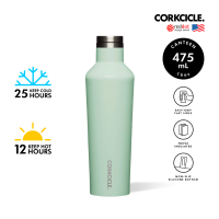 CORKCICLE ขวดสแตนเลสสูญญากาศ 3 ชั้น กักเก็บความเย็นได้นานถึง 25 ชม. เก็บความร้อนได้ 12 ชม. 475ML (16OZ) รุ่น CANTEEN MATCHA