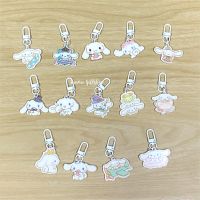 Sunniegiftshop พร้อมส่ง พวงกุญแจ อะคริลิค ลาย Cinnamoroll พวงสีขาว