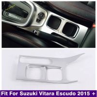 Console Central Front Water Cup Holder Decoration Panel Cover Trim Fit For Suzuki Vitara Escudo 2015 - 2021 Interior Accessories