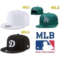 【พร้อมส่ง】MLB Los Angeles Dodgers หมวกเบสบอล ลําลอง ปรับขนาดได้ ฤดูร้อน ปีกกว้าง กันแดด หมวกสแน็ปแบ็ก สีพื้น โดมคู่รัก s