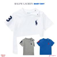 RALPH LAUREN COTTON JERSEY CREWNECK T-SHIRT (BABY)