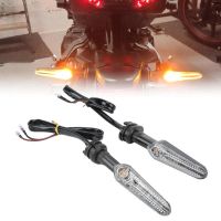 2 Pcs 12V Motorcycle Turn Signal Lights Amber LED Indicator Lamp fo YAMAHA YZF R15 R25 R3 R6S R1 R7 R9