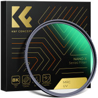 K&amp;F Concept เลนส์กรอง UV Multi Coated Protection Nanotech เคลือบ Ultra Slim 49 มม.52 มม.58 มม.62 มม.67 มม.77 มม.86 มม.95 มม.-Siogue