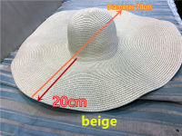 01812-shi new desige summer big wind brim paper lady sun cap women leisure holiday beach hat