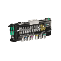 Wera Tool-Check PLUS, Bits assortment with ratchet + sockets