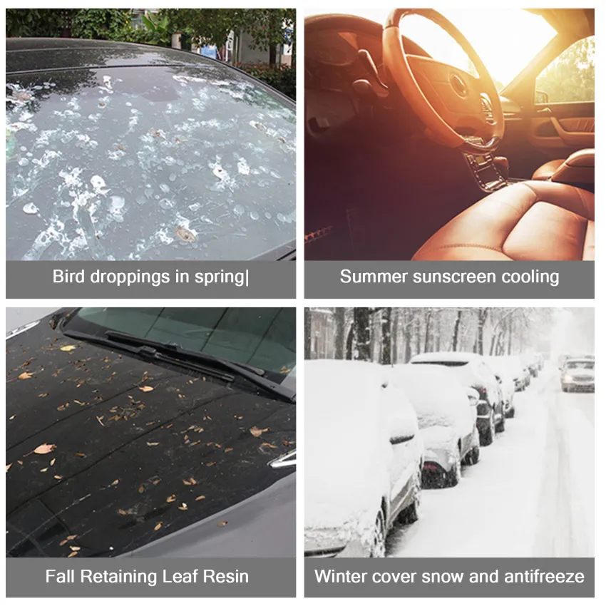 Car Windshield Cover Sun Shade Protector Winter Snow Ice Rain Dust Frost  Guard