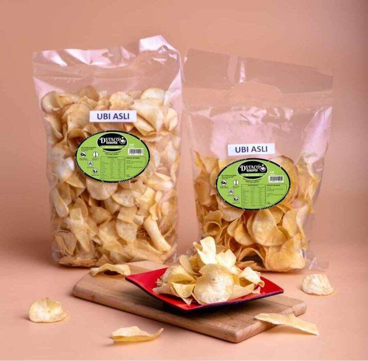 DSTACO Tapioca Chips Kerepek Ubi Kayu Original Flavour | Lazada