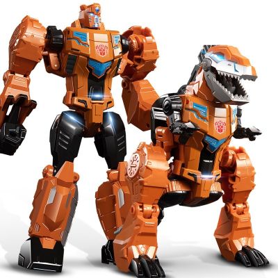 Yuexing 19CM Cool Transformation Movie Toys Anime Plastic ABS Action Figure Dinosaur Aircraft Tank Military Model Kids Boy Gift