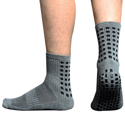 ถุงเท้าพื้นยางฟุตบอลมือจับกีฬากลางแจ้งถุงเท้าเตะฟุตบอลกันลื่นแบบ GUDE001สำหรับผู้ชายผู้หญิง