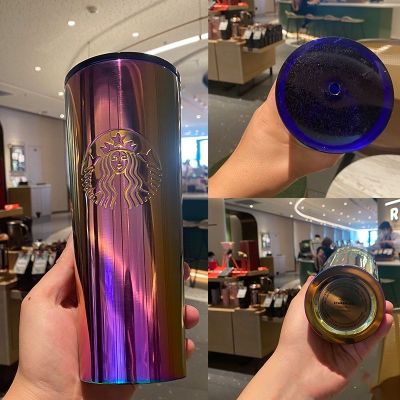 ขาตั้งกล้อง Starbuck จากประเทศจีนถ้วย Starbuck Eyedropper สแตนเลส304ความจุมากถ้วยรักษาความร้อน Ins ที่มีชื่อเสียงออนไลน์ถ้วยทรงกลมที่ดูสูง