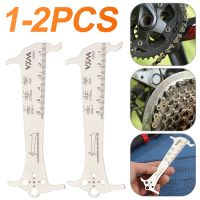 【LZ】◇♧♞  MTB Bike Chain Wear Indicator Ruler Bicicleta Correntes Medidor Medição Verificador Ciclismo Repair Tool Diâmetro Parafuso De Aço Inoxidável