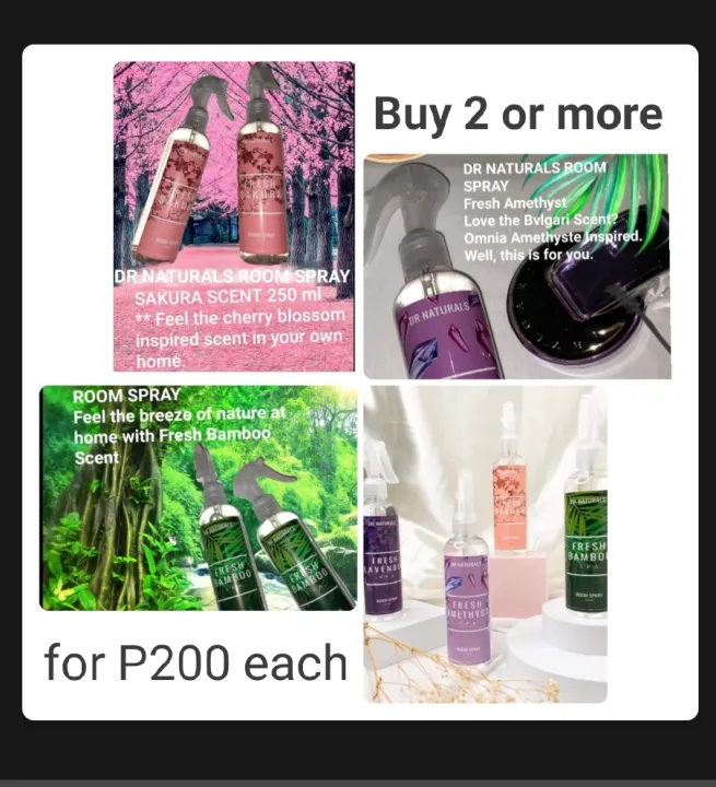 DR Naturals Room Spray Lazada PH