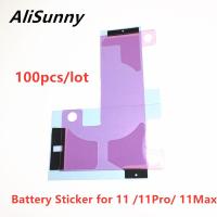 AliSunny 100pcs Battery Sticker for iPhone 11 Pro Max Tape Double Glue Adhesive Strip Replacement Parts