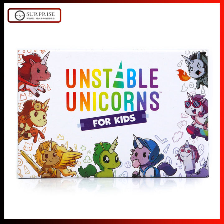 Card Game Unstable Unicorns for Kids Edition Unstable Game | Lazada PH