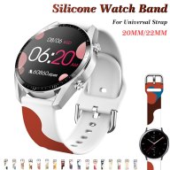 Dây Đeo Đồng Hồ Silicon 20Mm Cho Samsung Galaxy Watch 4 Classic 42Mm 46Mm thumbnail