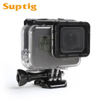 Suptig เคสกันน้ำที่อยู่อาศัยสำหรับ Gopro Hero 5 6 2018ใต้น้ำ45M